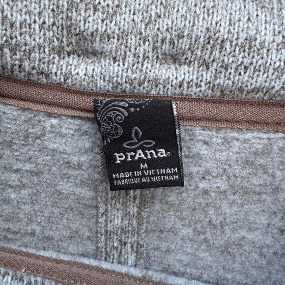 Prana Tri Thermal Thread Tunic Pullover Glacier Gray Medium NWT Basic Recycled - Picture 12 of 13